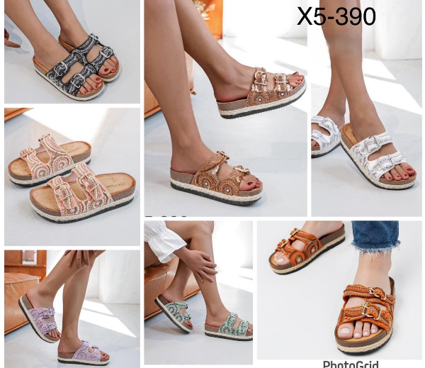 Klapki damskie Roz 36-41 / 12 par